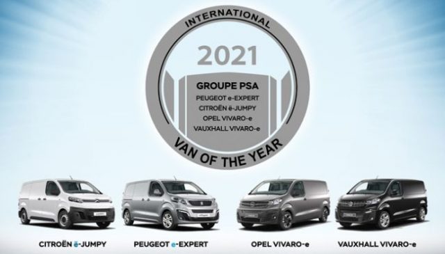 PSA Dörtlüsü, Van Sınıfında 2021 “Yılın Uluslararası Vanı” (IVOTY) Ödülünü Kazandı
