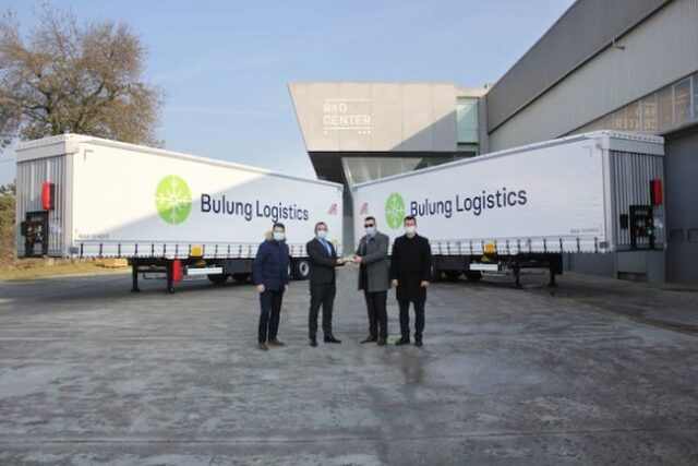 Tırsan'dan Bulung Logistics'e 100 treyler teslimatı 