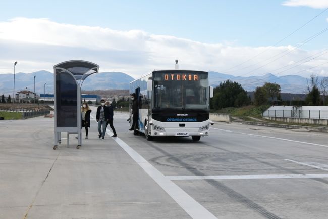 Türkiye’nin sürücüsüz otobüsü testleri başarıyla geçti 