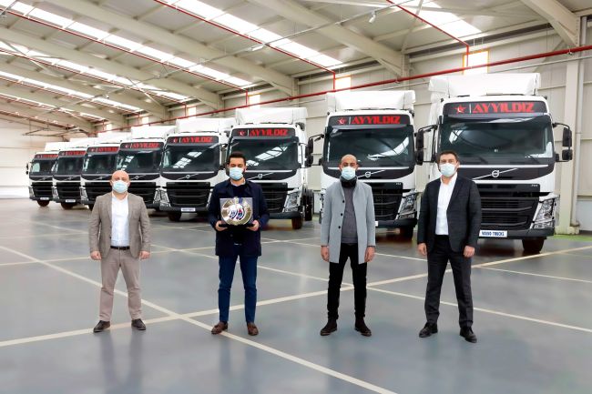 Ayyıldız Grup, 30 adet Volvo Trucks ile filosunu güçlendirdi