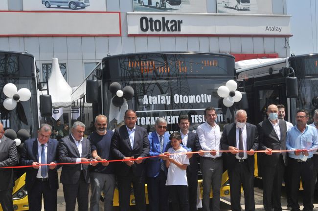 Otokar'dan Halk Otobüsçülerine  6 KENT LF Teslimatı